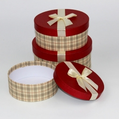 Papierrohr-Hut-Geschenkbox mit individuellem Logo