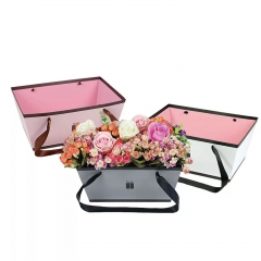 Blumen-Valentinstag-kreatives Geschenk-Simulations-Blumen-Rose Kleine Geschenkbox
