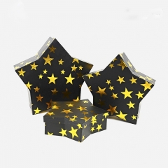Sternförmige Papierbox für die Verpackung von Geschenken