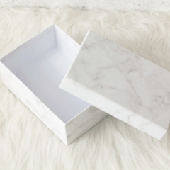 Luxury Marblepaper Parfum Bottle Packaging Sample  Boxes for Cosmetics