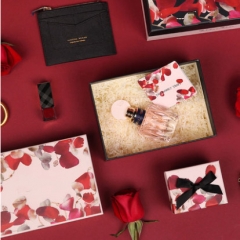 Benutzerdefinierte Luxusdruck Rose Geschenkbox zum Valentinstag