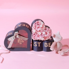 heart shaped flower box