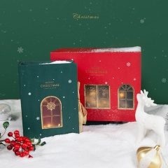 Dekorative Weihnachtsferien Geschenkbox
