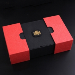 Speziell bedruckte, speziell geformte Flip-Schiebe-Geschenkbox aus Papier