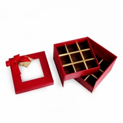 Hersteller benutzerdefinierte kreative rotierende Schokolade und Süßigkeiten-Verpackung für den Valentinstag