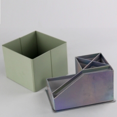 Faltbarer Papier-Stiftbehälter-Verpackungskasten für Verpackungs-Briefpapier
