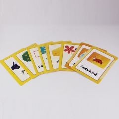 benutzerdefinierte Bildung Flash-Karte Spielkarten drucken individuelles Design