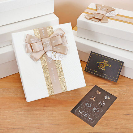 Geschenkverpackung - Papierbox & Papiertüte